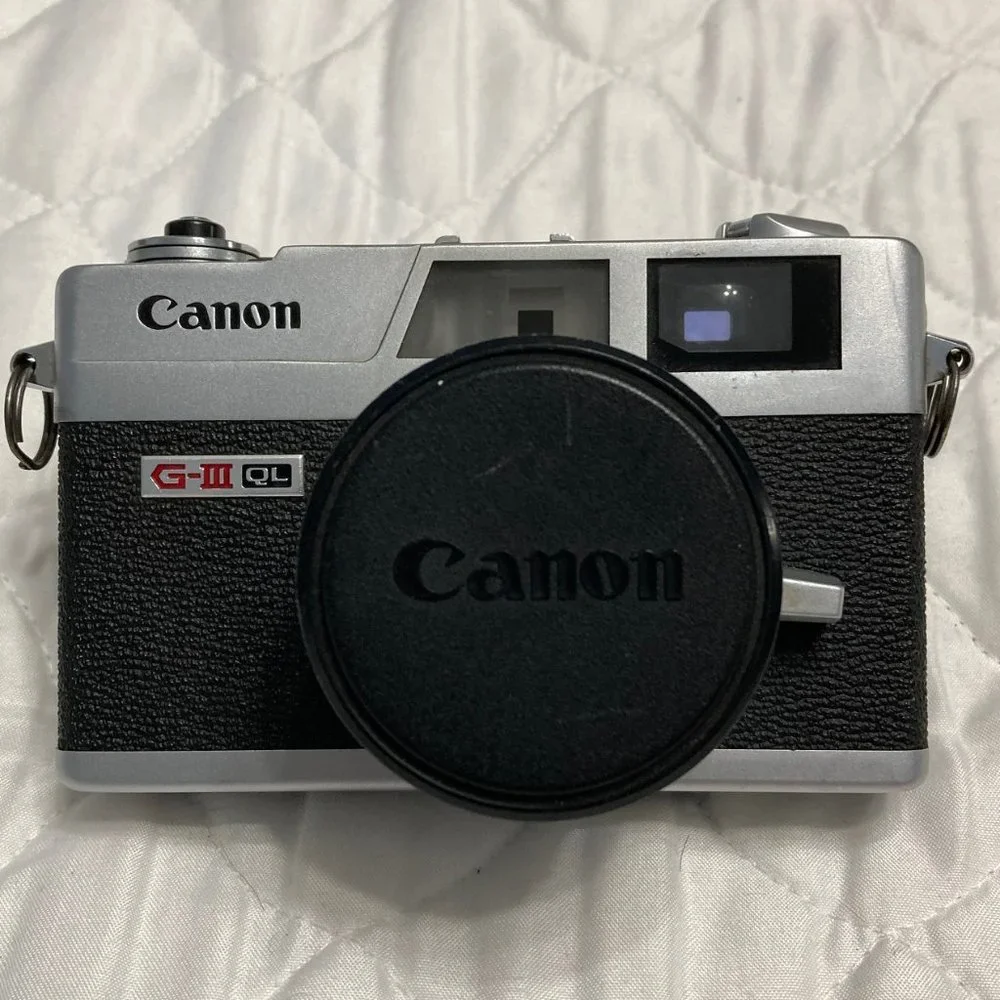 Canon 35mm Camera and Flash